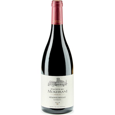Chateau Mukhrani Červené Reserve Royale Saperavi gruzínské suché červené 2019 13,5% 0,75 l (holá láhev)
