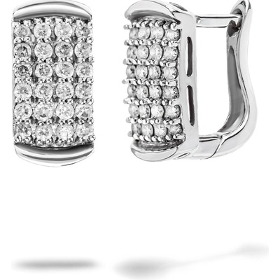 Blink-Blink diamantové náušnice z bieleho zlata 7013BDV