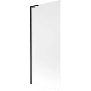 Mexen Next L параван за баня, еднокрилен 80 x 150 cm, матиран, черен - 895-080-000-03-30-70 (895-080-000-03-30-70)