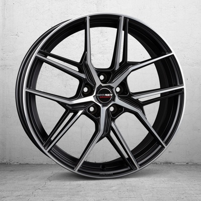 Borbet qx 8x19 5x112 ET49 black polished
