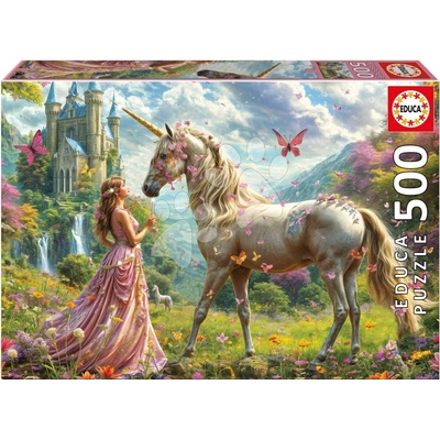 Educa Fairies Unicorns and Butterflies a Fix lepidlo 500 dielov
