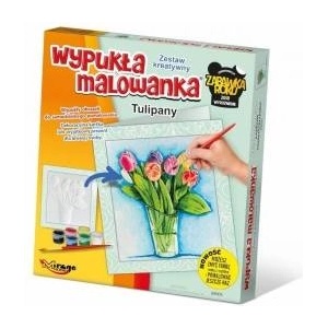 Mirage Hobby Convex Painting Flowers - Tulips