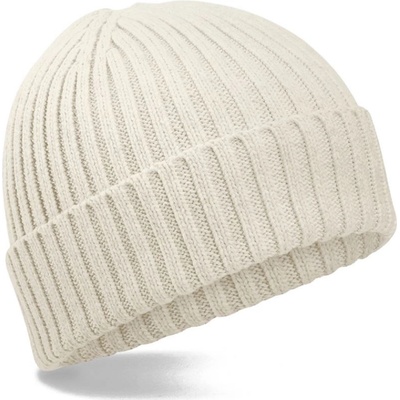 Beechfield dětská pletená bio čepice B 341B mandlová