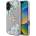 GUESS Калъф Guess Grained Roses с голямо 4G лого за iPhone 16 - лилав (3666339427221)