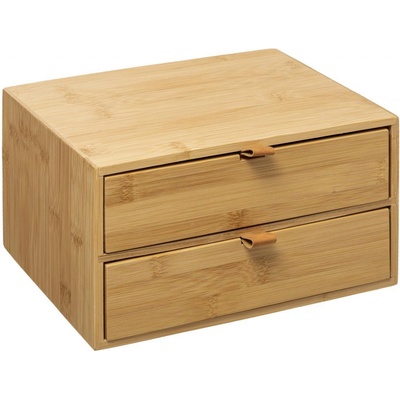 5five Simply Smart Úložný box se zásuvkami, bambusový hnědý – Zbozi.Blesk.cz