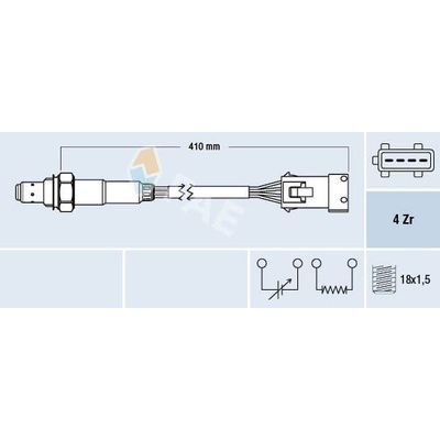Lambda sonda FAE 77432