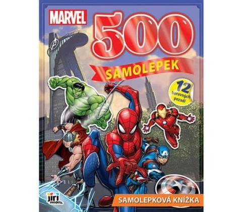 500 samolepek Marvel