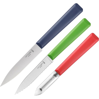 Opinel Комплект Opinel Les Essentiels Trio - 2 ножа и белачка (002359-pe)