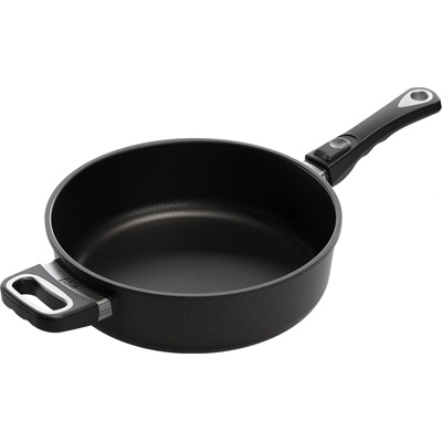 AMT Тиган дълбок 8 см. - Ø 28 см. с мобилна дръжка (-828gs-z20b)