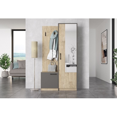 Голд - Аполо Портманто Поли дъб сонома харбър / графит