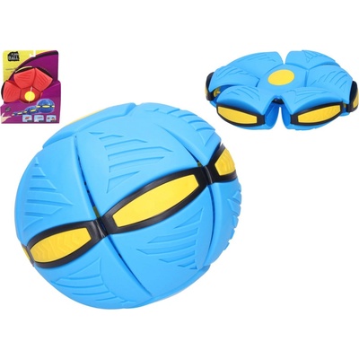 Flat Ball Hoď disk chyť míč! plast 22cm 2 barvy na kartě 22x27x5 5cm