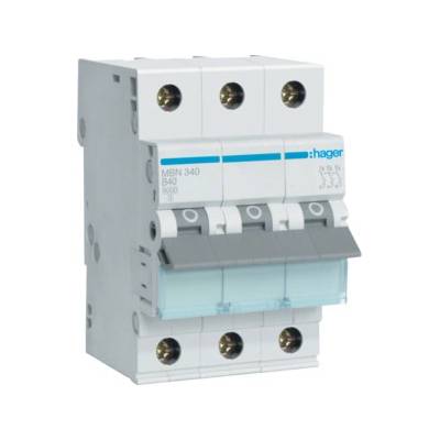 Hager 40B 3 MBN340 6kA