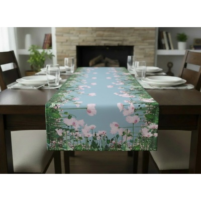 Mybesthome Vzorovaný ubrus běhoun Poppy II. 40x85 cm