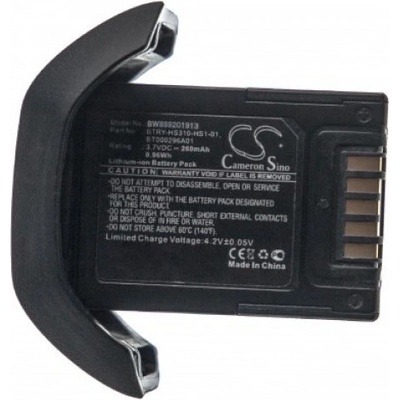 Compatible Батерия за Zebra HS3100, 260 mAh (888201913)