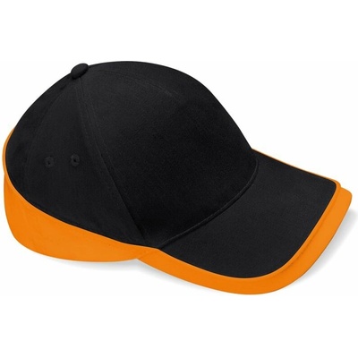 Beechfield B171 5 panelová tímová závodná 53.0171 black/orange