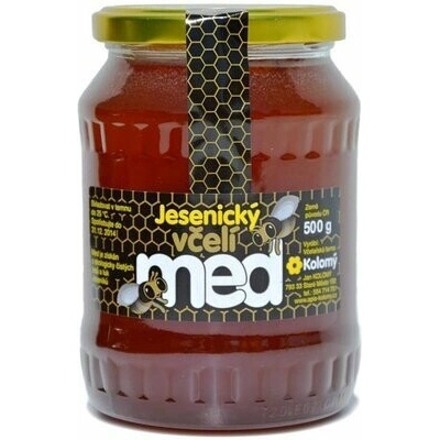 Jesenický med Kolomý Jesenský med Kvetový malinový 500 g