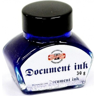 Inkoust dokumentní Koh-i-noor 30g modrý sklo 141600