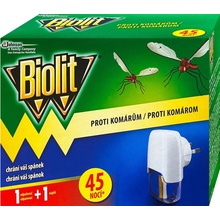 BIOLIT elektrický proti komárům 45 nocí 27 ml