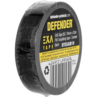Defender by Adam Hall Exa Tape Izolačná páska 33 m x 19 mm čierna 1 ks DTEXAIB19