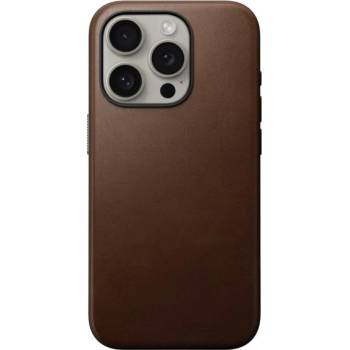 Nomad Modern Leather kožený s MagSafe iPhone 15 Pro Max - hnědé