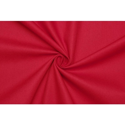 Bavlněný Kepr (Twill) - Červený