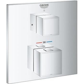 GROHE Термостатен смесител, 24153000, с 1 изход и спирателен клапан (24153000)
