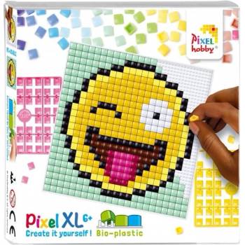 Pixelhobby Креативен комплект с пиксели Pixelhobby - XL, Усмивка (41060-Smiley)