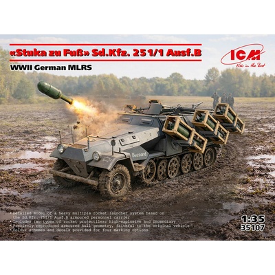 ICM Sd.Kfz.251/1 Ausf.B, German MLRS 1:35