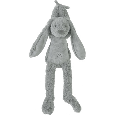 Happy Horse Музикална играчка Happy Horse - Зайчето Richie, светлосиво, 34 cm (132631)