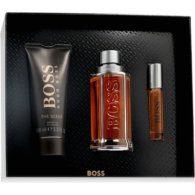 Hugo Boss Boss The Scent EDT 100 ml + EDT 10 ml + sprchový gél 100 ml darčeková sada
