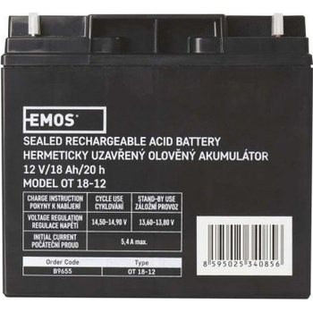EMOS OT 18-12 12V 18Ah