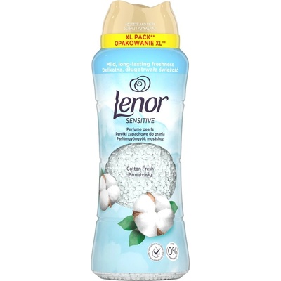 Lenor Sensitive Cotton Fresh Парфюмни перли за пране 495g (8006530183185)