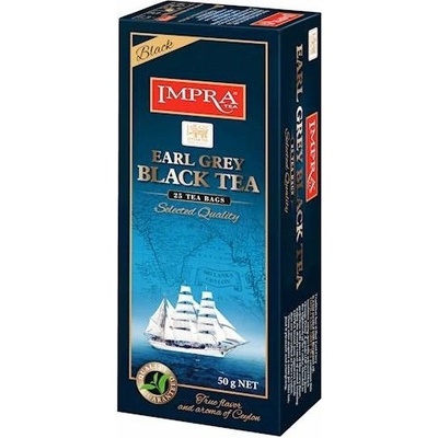 IMPRA Černý čaj earl grey malina 25 x 2 g