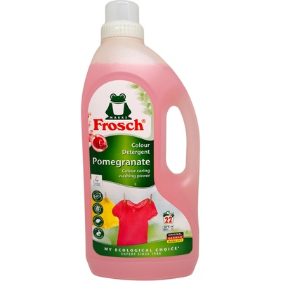 Frosch течен перилен препарат за цветни дрехи, 1, 5л, 22 пранета