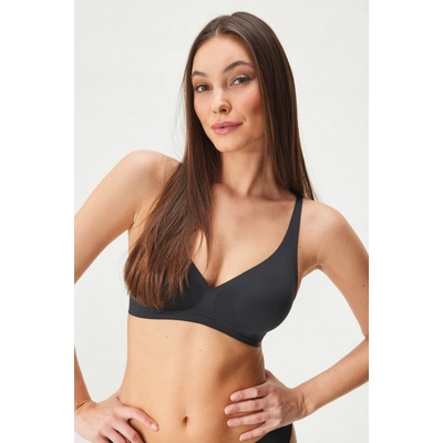 Sassa podprsenka Bonded Micro Push-Up čierna