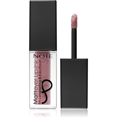 Note Cosmetique Mattever tekutá rtěnka s matným finišem 06 Blushy 4,5 ml