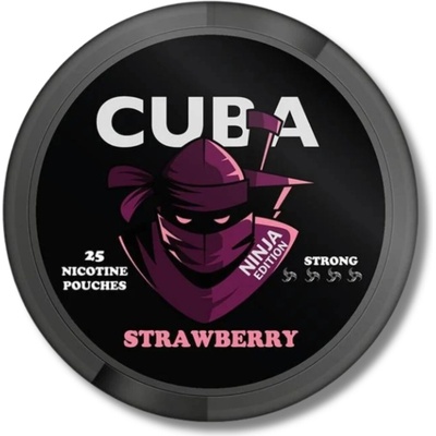Cuba Ninja strawberry 30 mg/g 25 vrecúšok