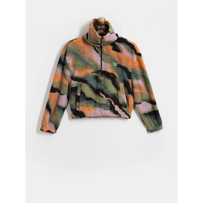 Billabong Barra Half Zip black pebble
