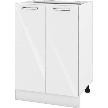 ИРИМ Долен кухненски шкаф Сити БФ-Бяло гланц-05-22 60 см