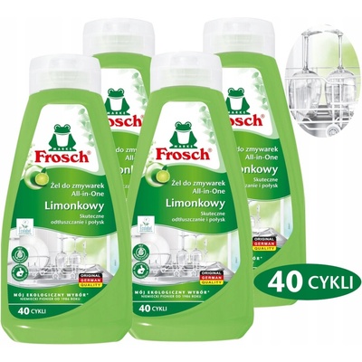 FROSCH Ekologický Gel do myčky nádobí ALLin1 160 mytí