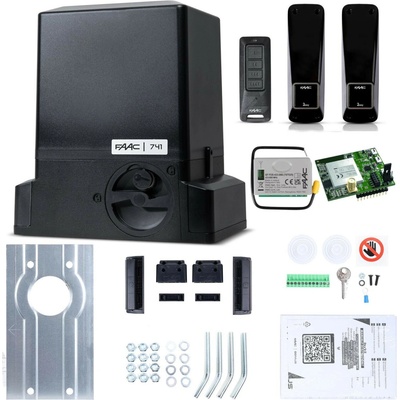 Sada Delta 3 SMART GSM - FAAC 741 (Wi-Fi+LTE+BLE) pre 900kg posuvné brány
