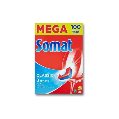 Somat mega tablety do myčky classic 100 ks