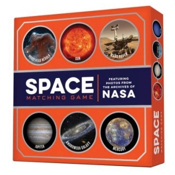 Chronicle Books Space Matching Game: Featuring Photos from the Archives of NASA | Chronicle Books