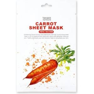 Tenzero Лист маска за лице с морков, 25 g