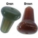 Gardner Zarážka zvonová Covert Hook Stops, hnědé