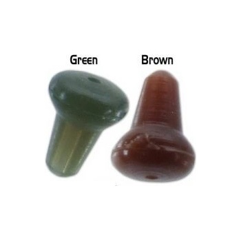 Gardner Zarážka zvonová Covert Hook Stops, hnědé