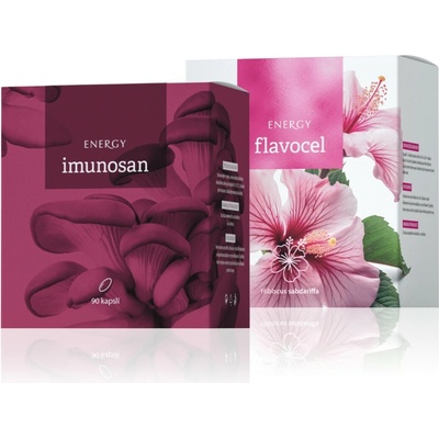 Energy Imunosan 90 kapslí + Flavocel 150 tablet