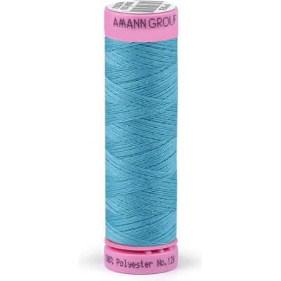 Polyesterové nitě návin 100 m Aspo Amann 0998 Ethereal Blue