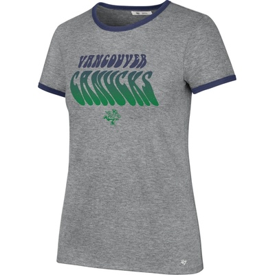 Dámské tričko Vancouver Canucks Letter Ringer