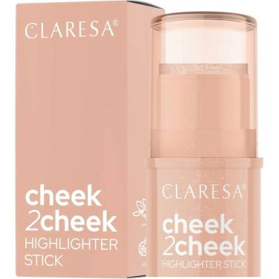 Claresa Cheek 2 Cheek Rozjasňovač v tyčince 01 Pearl Shine 5,5 g